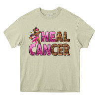 Mossy Heal Cancer Heavy Core Tee - texasbilliewilder