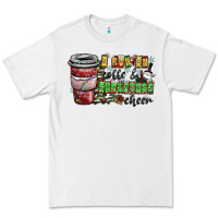 White I Run On Coffee And Christmas Cheer Premium Tee - CowhideDigitalArt