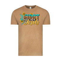 Vintage Camel but first jesus Vintage Tee - NancyCooperArtShop