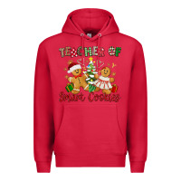 Cardinal Teacher of smart cookies Premium Hoodie - texasbilliewilder