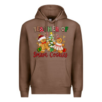 Chestnut Teacher of smart cookies Premium Hoodie - texasbilliewilder