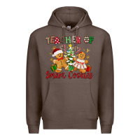 Coffee Teacher of smart cookies Premium Hoodie - texasbilliewilder