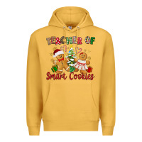 Mustard Teacher of smart cookies Premium Hoodie - texasbilliewilder