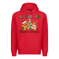 Red Teacher of smart cookies Premium Hoodie - texasbilliewilder
