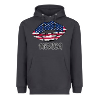 Smoke American lip Heavyweight Hoodie - Bettercallsaul