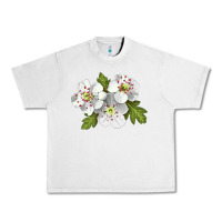 Lunar Rock Hawthorn Flower Illustrations Urban Heavy Tee - LillyAllenDesigns