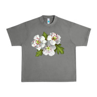 Tornado Hawthorn Flower Illustrations Urban Heavy Tee - LillyAllenDesigns