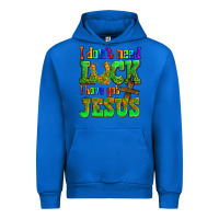 Cobalt St. Patrick's I dont need luck i have got Jesus Urban Hoodie - OliviaCreatesArt