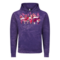 Cloud Purple cancer ribbon with teeth Vintage Hoodie - AdoDesignShop