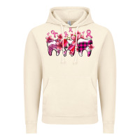 Vintage Artic cancer ribbon with teeth Vintage Hoodie - AdoDesignShop