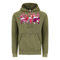 Vintage Olive cancer ribbon with teeth Vintage Hoodie - AdoDesignShop