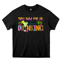 Black you had me at day drinking Heavy Core Tee - Zillion Design Studio