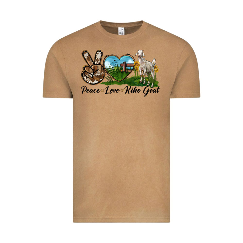 Peace Love Kiko Goat Vintage Tee by LillyAllenDesigns | Teevron