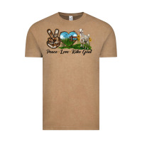Vintage Coffee Peace Love Kiko Goat Vintage Tee - LillyAllenDesigns