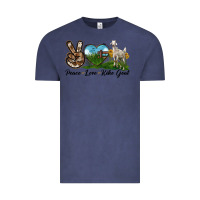 Vintage Denim Peace Love Kiko Goat Vintage Tee - LillyAllenDesigns