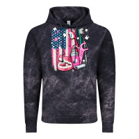 American Flag And Dental Elements With Teeth Vintage Hoodie | Teevron