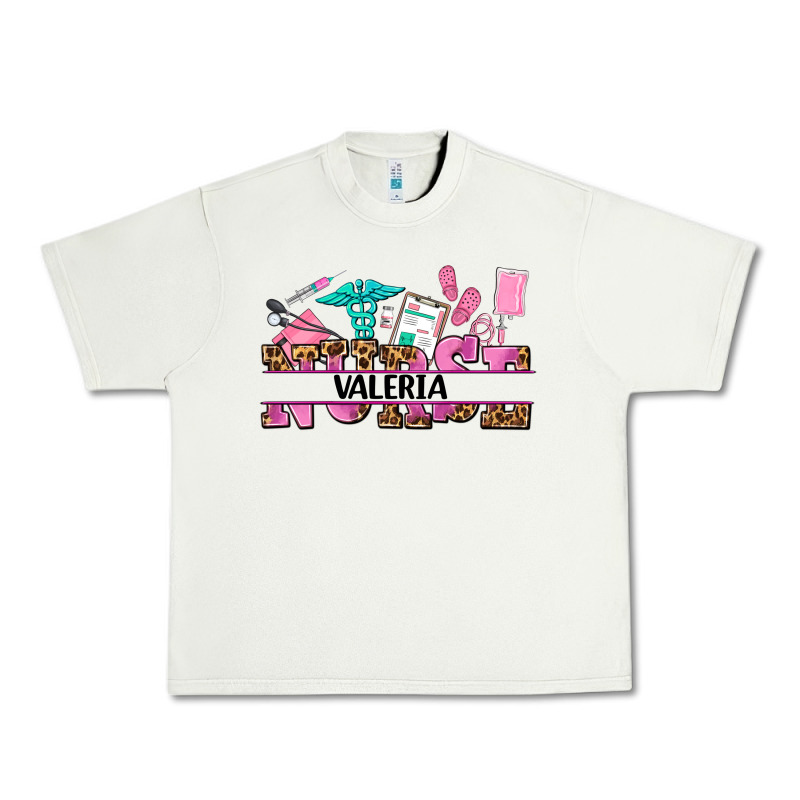 Nurse Custom Name Urban Heavy Tee by AdoDesignShop | Teevron