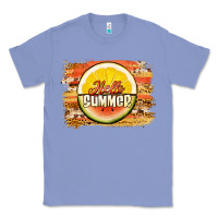 Colony Blue hello summer watermelon lemon Classic Tee - Jasminsmagicworld