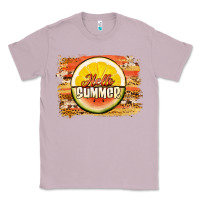 Lilac hello summer watermelon lemon Classic Tee - Jasminsmagicworld