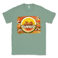 Sage hello summer watermelon lemon Classic Tee - Jasminsmagicworld