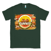 Sports Green hello summer watermelon lemon Classic Tee - Jasminsmagicworld