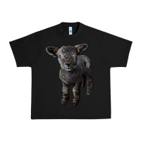 Black southdown baby sheep Urban Heavy Tee - LillyAllenDesigns