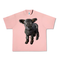 Salmon southdown baby sheep Urban Heavy Tee - LillyAllenDesigns