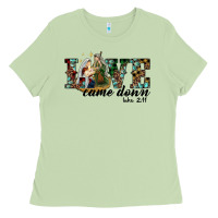 Matcha love came down holy family Ladies Tee - RanaPortraitStore