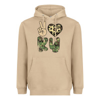 Mushroom Peace Love Heavyweight Hoodie - Bettercallsaul