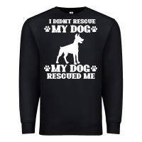 Black rescue dog Premium Sweatshirt - Bettercallsaul