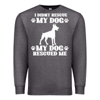 Charcoal Heather rescue dog Premium Sweatshirt - Bettercallsaul