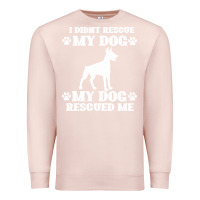 Pale Pink rescue dog Premium Sweatshirt - Bettercallsaul
