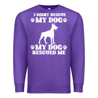 Purple rescue dog Premium Sweatshirt - Bettercallsaul
