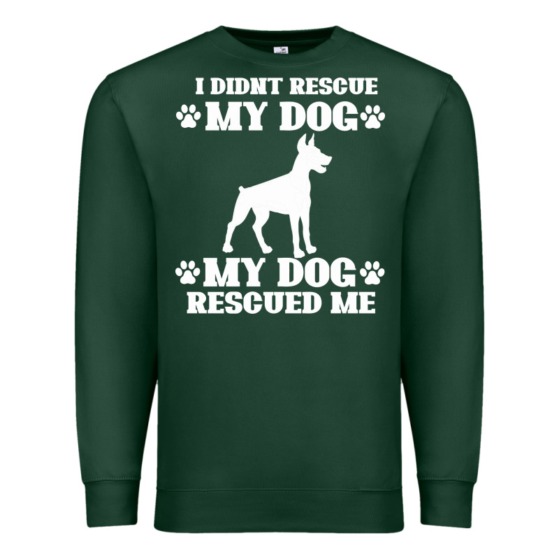 Rescue Dog Premium Sweatshirt by Bettercallsaul | Teevron