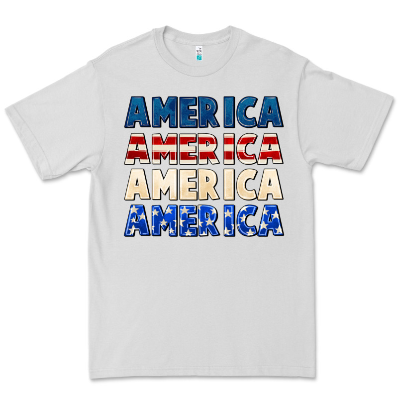 America 4th Of July Premium Tee by CowGirlArtShop | Teevron