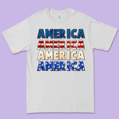 America 4th Of July Premium Tee Designed By Cowgirlartshop