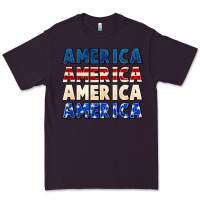 Plum America 4th of July Premium Tee - CowGirlArtShop
