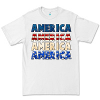 White America 4th of July Premium Tee - CowGirlArtShop