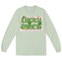 Matcha lucky vibes Long Sleeve Tee - MaliasSmallBusiness