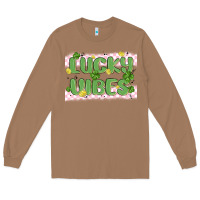 Toasted Coconut lucky vibes Long Sleeve Tee - MaliasSmallBusiness