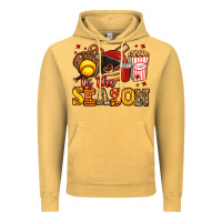 Vintage Mustard tis the season softball Vintage Hoodie - Jasminsmagicworld