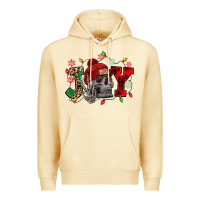 Pina Colada Christmas Joy skeleton Premium Hoodie - NancyCooperArtShop