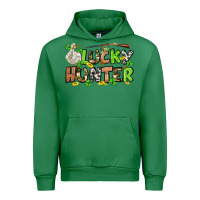 Emerald Lucky hunter St. Patrick's Day Urban Hoodie - OliviaCreatesArt
