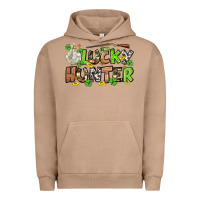 Pigment Burro Lucky hunter St. Patrick's Day Urban Hoodie - OliviaCreatesArt