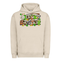 Pigment French Oak Lucky hunter St. Patrick's Day Urban Hoodie - OliviaCreatesArt
