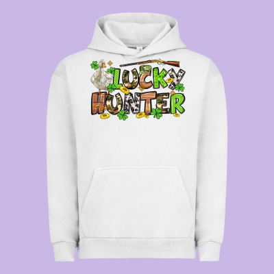 Lucky Hunter St. Patrick's Day Urban Hoodie Designed By Oliviacreatesart