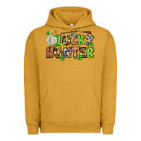 Pigment Peanut Butter Lucky hunter St. Patrick's Day Urban Hoodie - OliviaCreatesArt