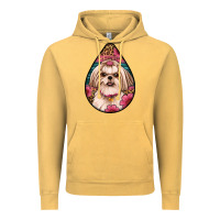 Vintage Mustard shih tzu teardrop earrings Vintage Hoodie - Artiststas