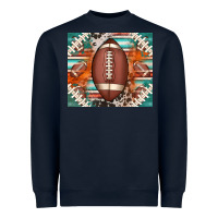 Navy american football serape glittertumbler Heavyweight Sweatshirt - Jasminsmagicworld