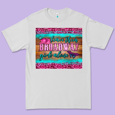Leave Them Broadway Girls Alone Tumbler Premium Tee Designed By Hra Design Shop